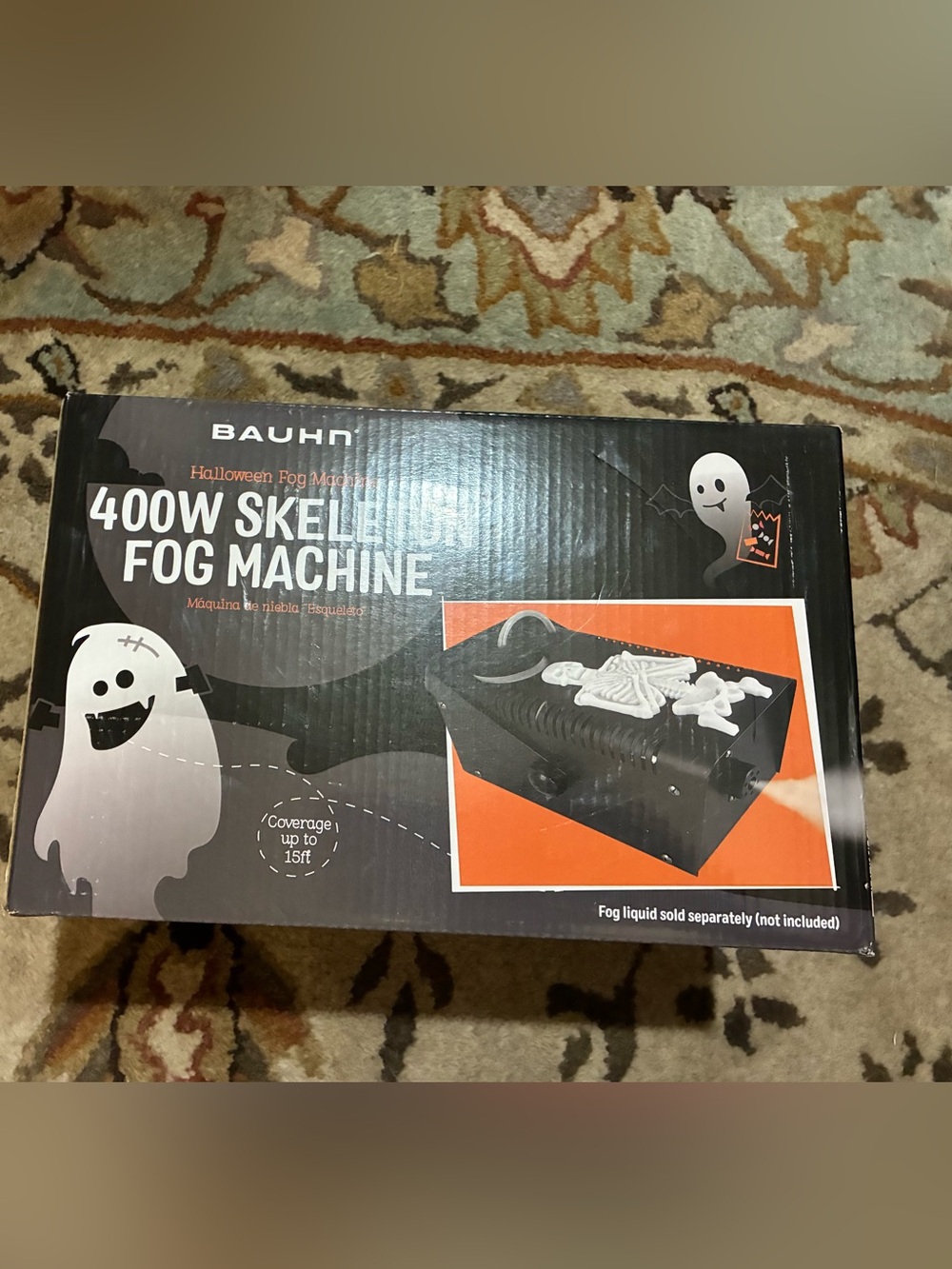 Bauhn skeleton fog machine NIB